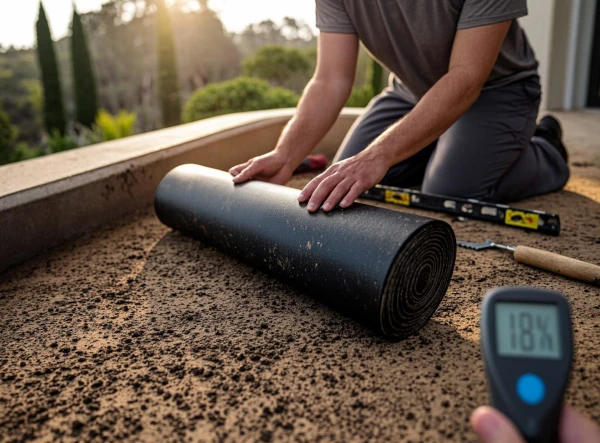 Traitement anti-humidité sur sols argileux à Fréjus par Azur Bati 83, spécialiste travaux 83